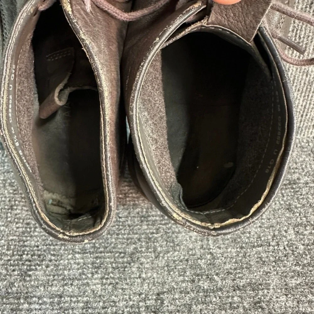 Cole Haan Mens 8.5M Leather Chukka Boots Lace Up C22852 G16
